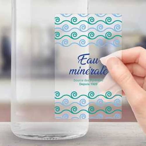 ETIQUETA TRANSPARENTE - Imagen 6