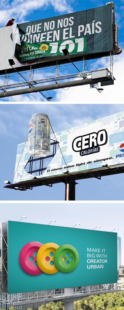 vallas publicitarias, avisos, publicidad exterior,